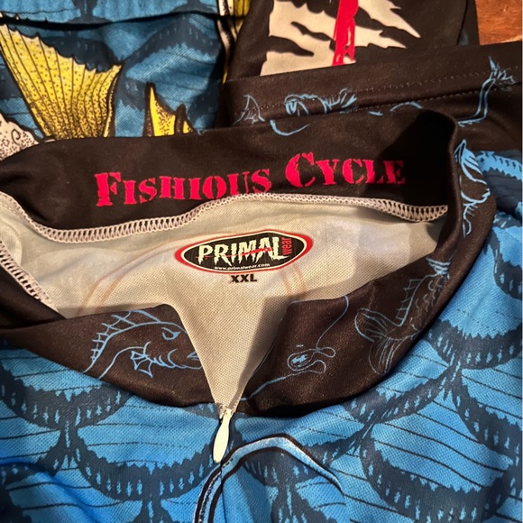 PRIMAL WEAR Fishious Cycle Men’s Shirt. Sz XXL. - Picture 5 of 5